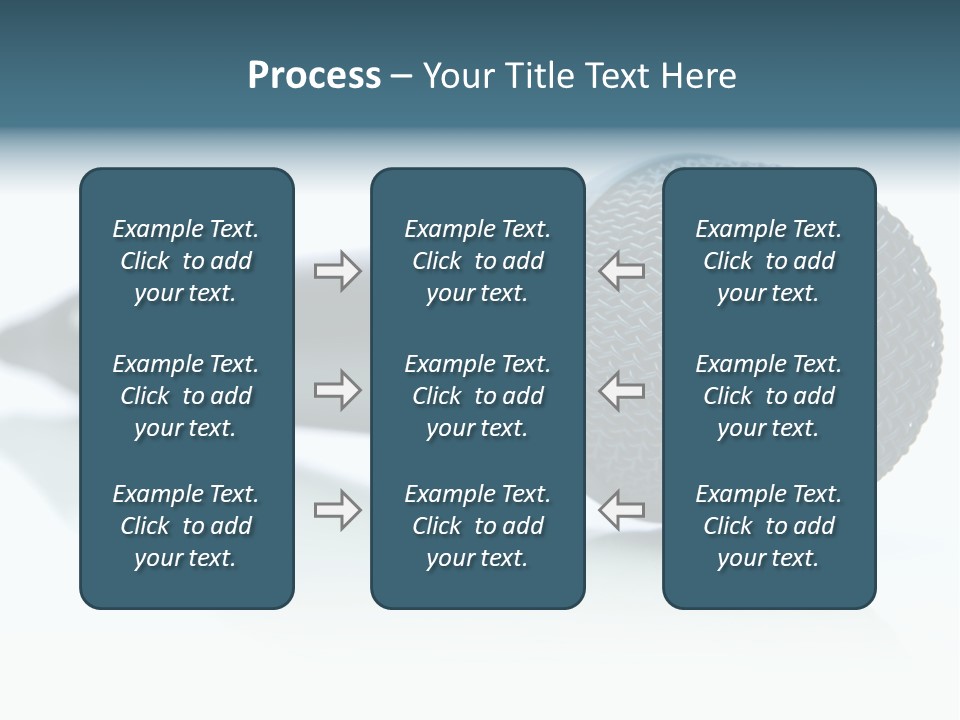 Broadcasting Recording Karaoke PowerPoint Template
