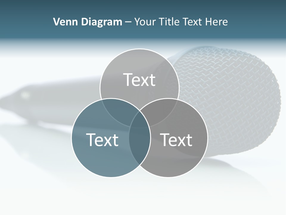 Broadcasting Recording Karaoke PowerPoint Template