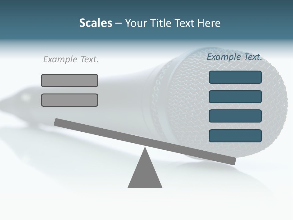 Broadcasting Recording Karaoke PowerPoint Template