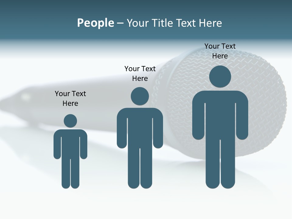 Broadcasting Recording Karaoke PowerPoint Template