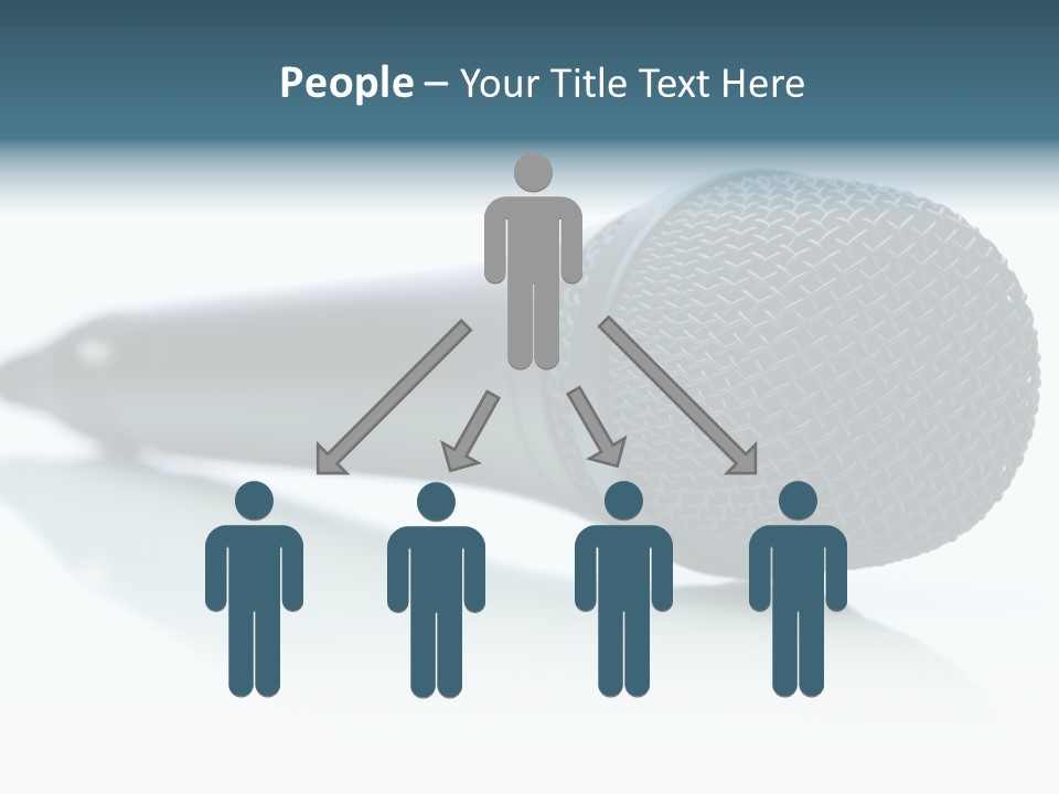 Broadcasting Recording Karaoke PowerPoint Template