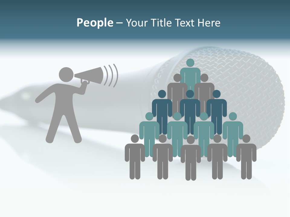 Broadcasting Recording Karaoke PowerPoint Template