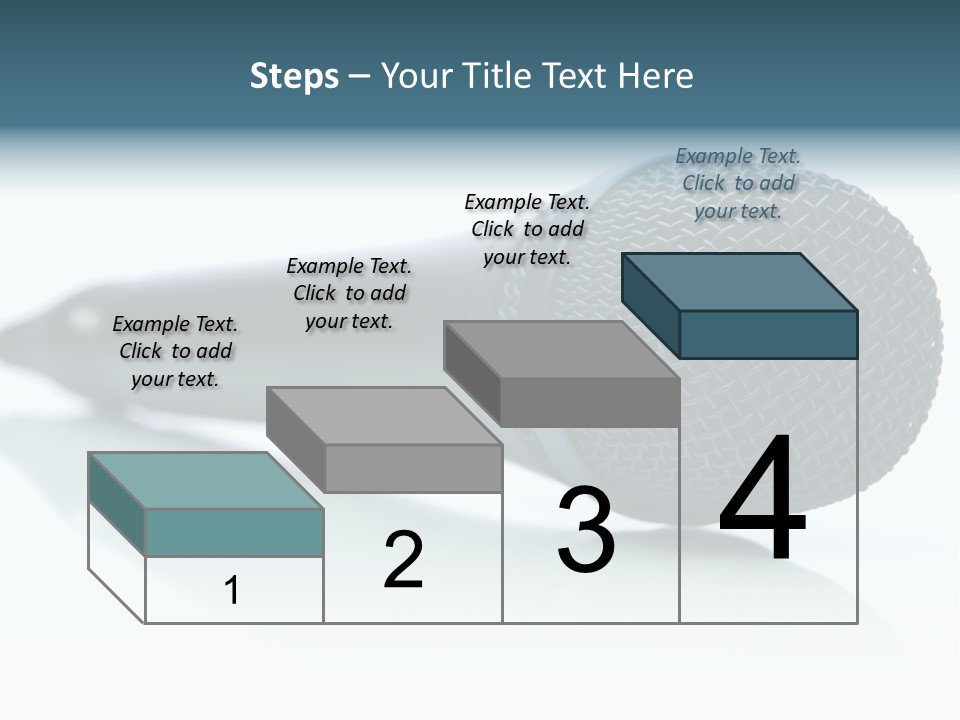 Broadcasting Recording Karaoke PowerPoint Template