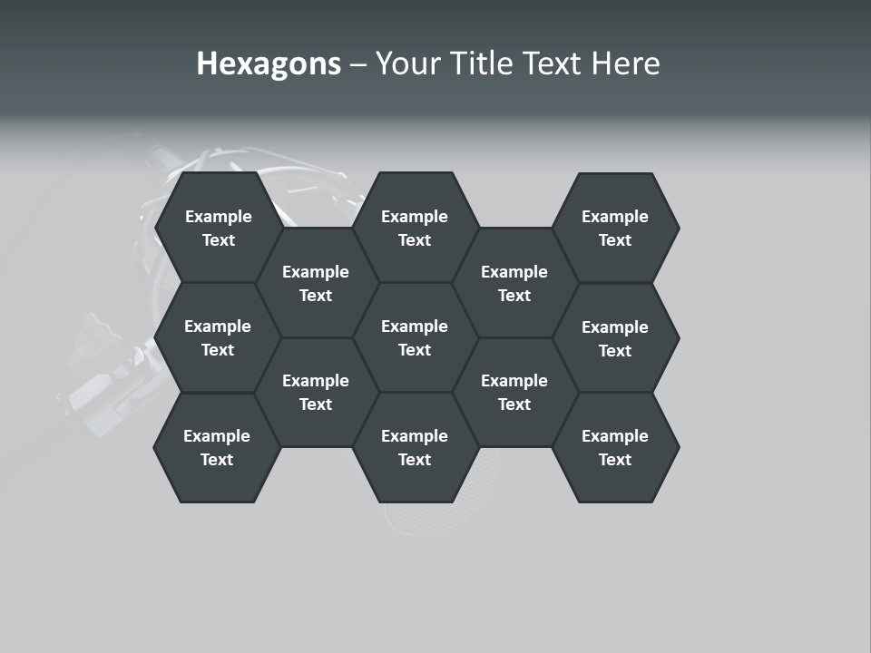 A Microphone On A Black Background With The Words Name Of Presentation PowerPoint Template