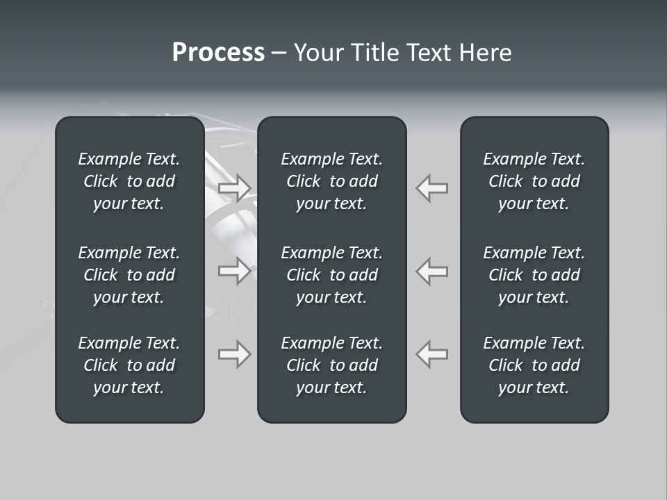 A Microphone On A Black Background With The Words Name Of Presentation PowerPoint Template