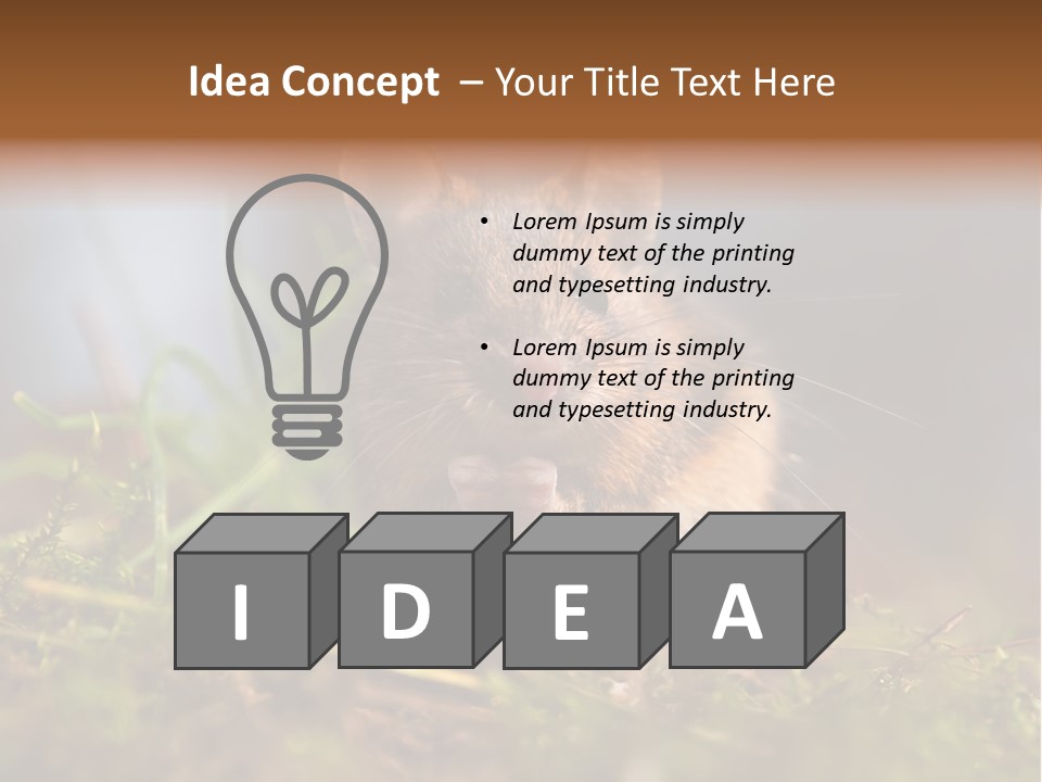 Summer Horizontal Wildlife PowerPoint Template