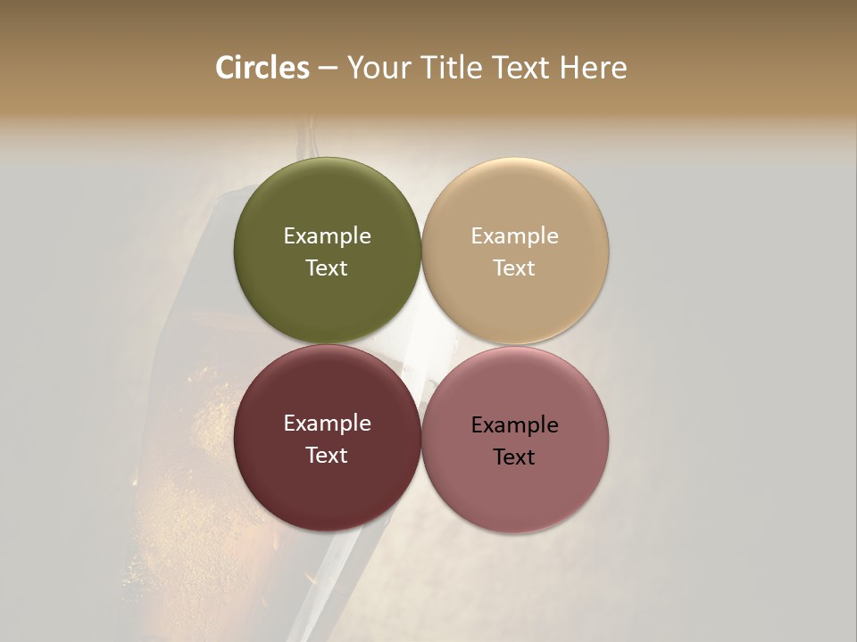 Alcohol Transparent White PowerPoint Template