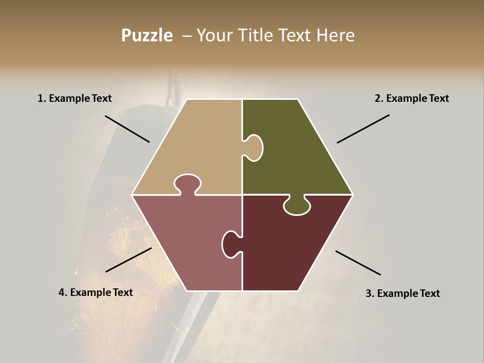 Alcohol Transparent White PowerPoint Template