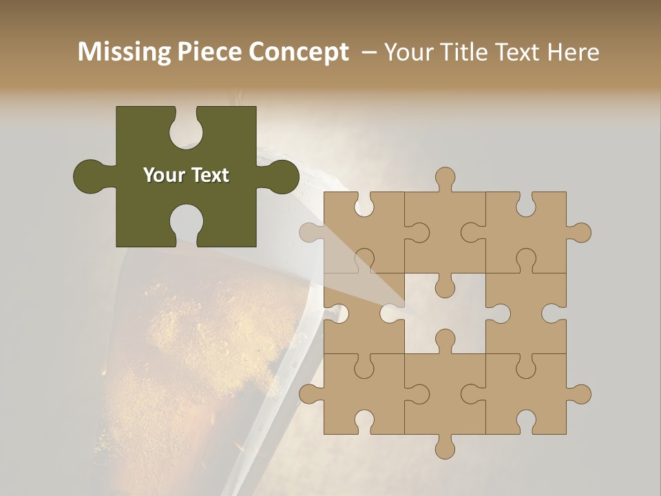 Alcohol Transparent White PowerPoint Template