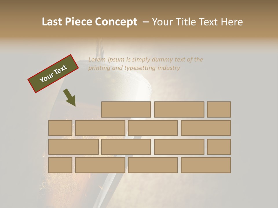 Alcohol Transparent White PowerPoint Template