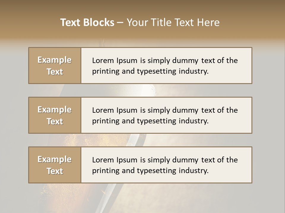 Alcohol Transparent White PowerPoint Template