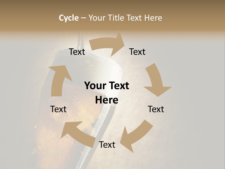 Alcohol Transparent White PowerPoint Template