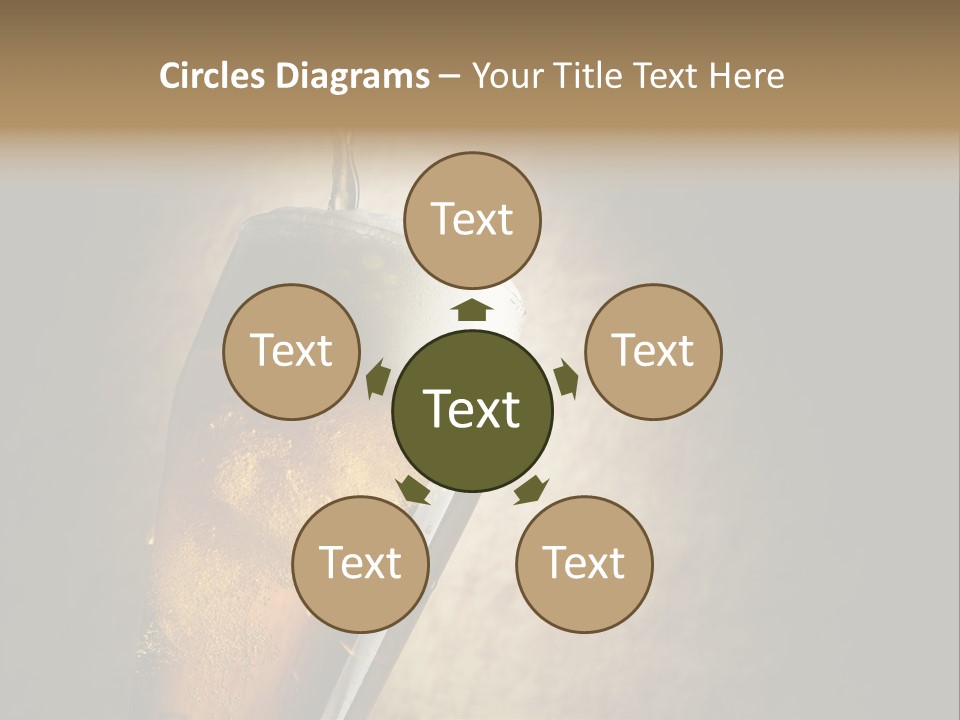 Alcohol Transparent White PowerPoint Template