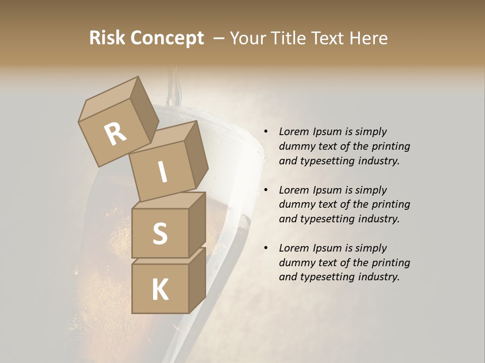 Alcohol Transparent White PowerPoint Template