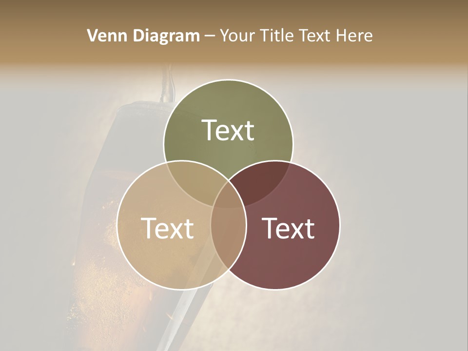 Alcohol Transparent White PowerPoint Template