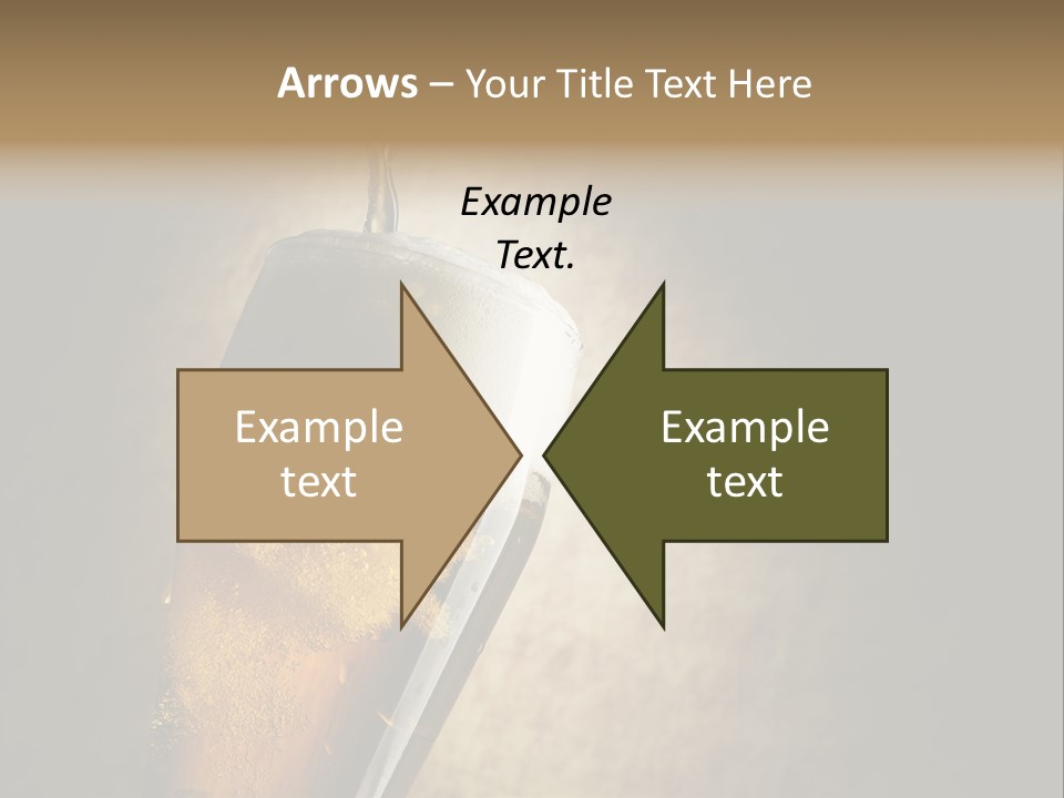 Alcohol Transparent White PowerPoint Template
