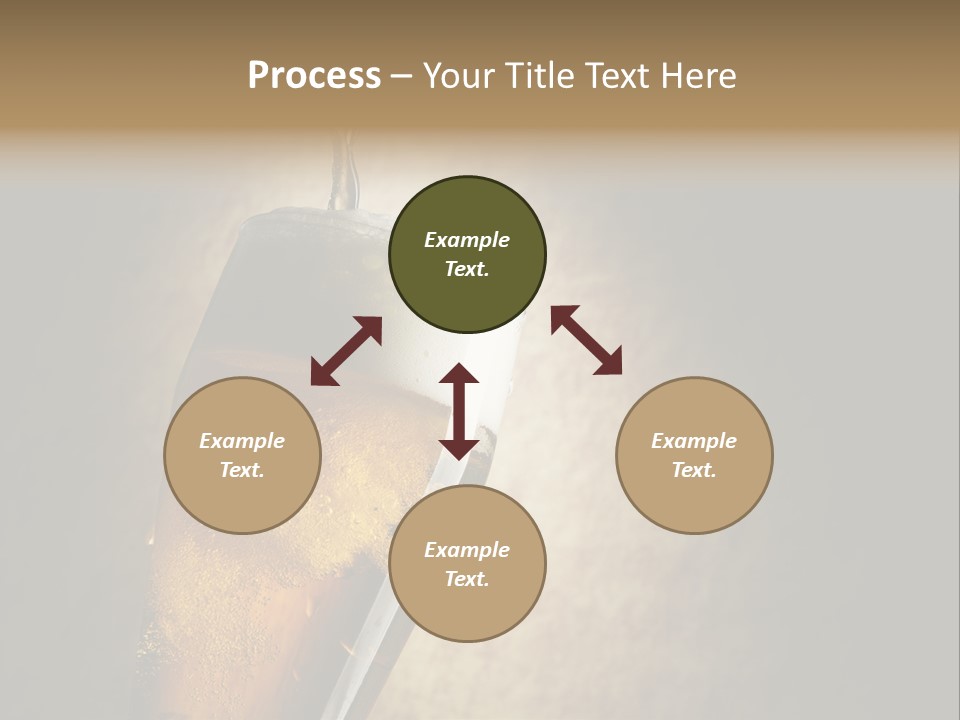 Alcohol Transparent White PowerPoint Template