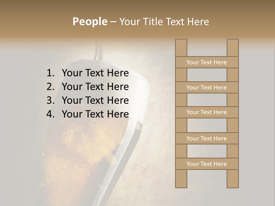 Alcohol Transparent White PowerPoint Template