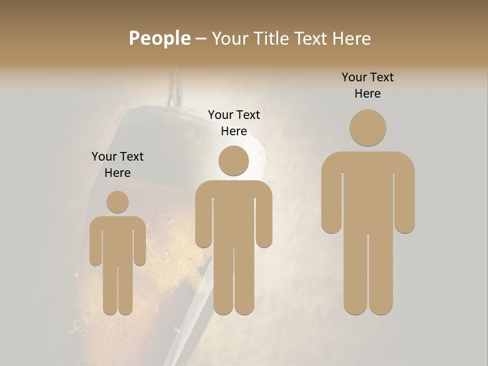 Alcohol Transparent White PowerPoint Template