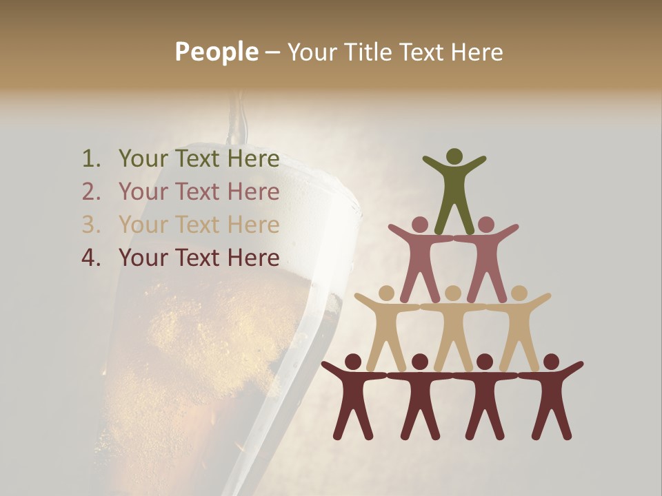 Alcohol Transparent White PowerPoint Template