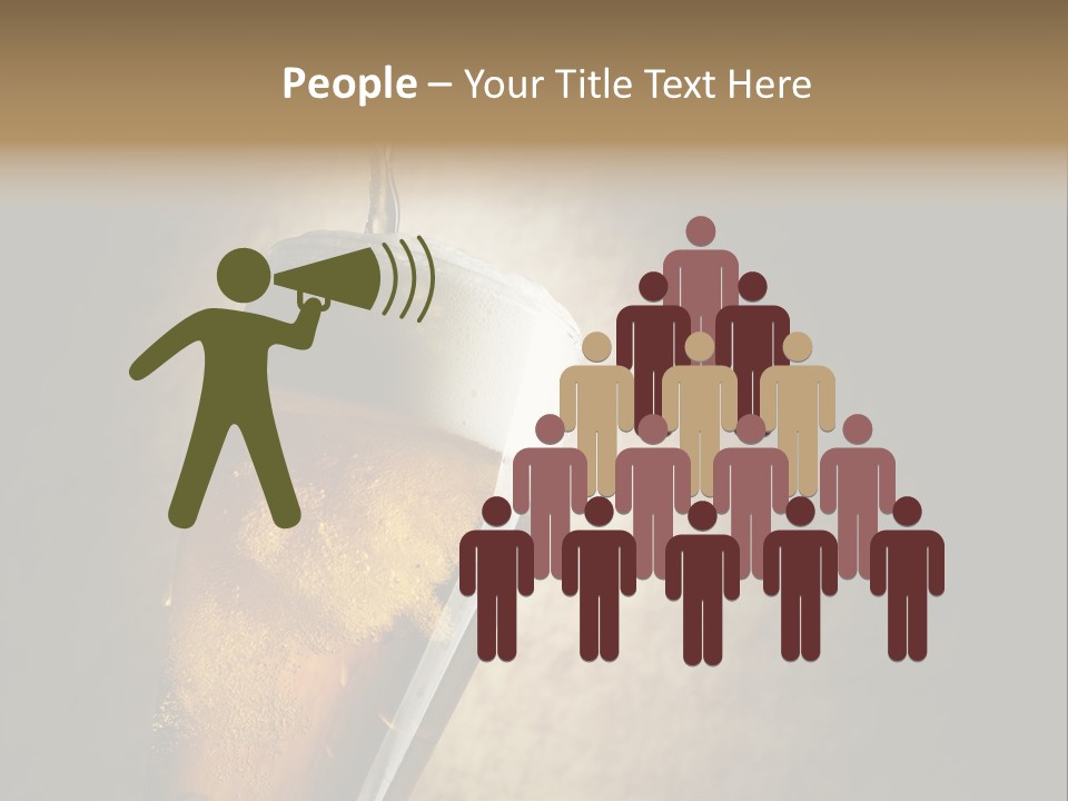 Alcohol Transparent White PowerPoint Template