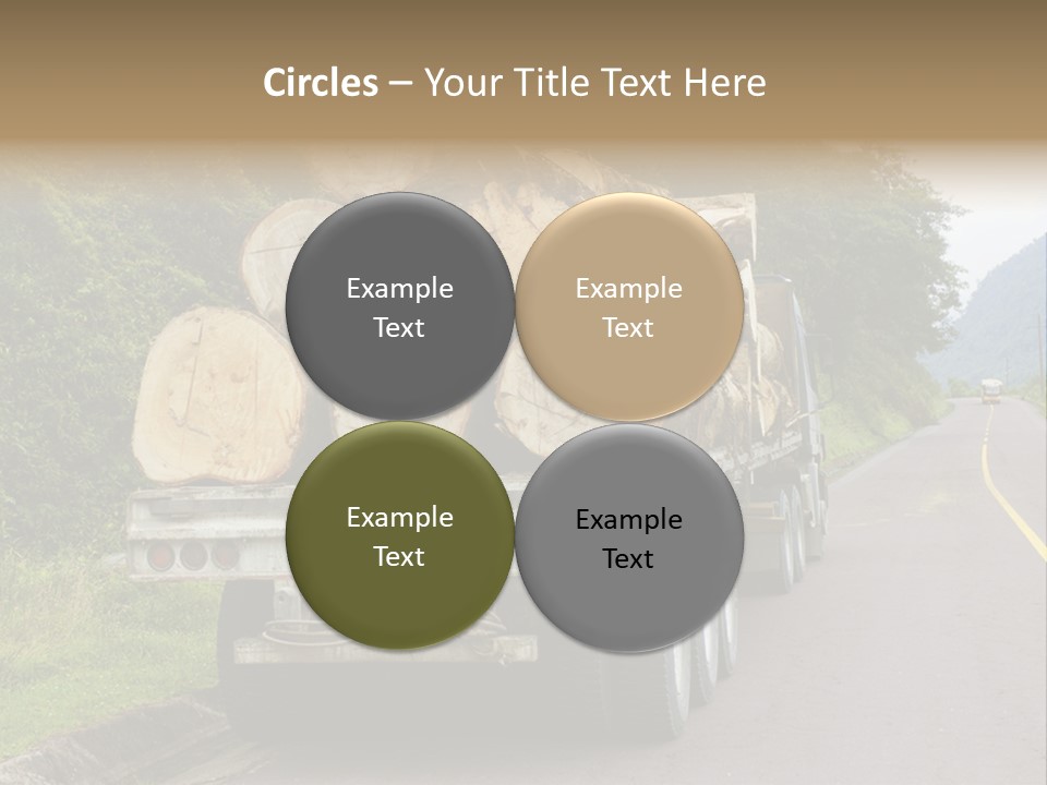 Wood Hard Environment PowerPoint Template