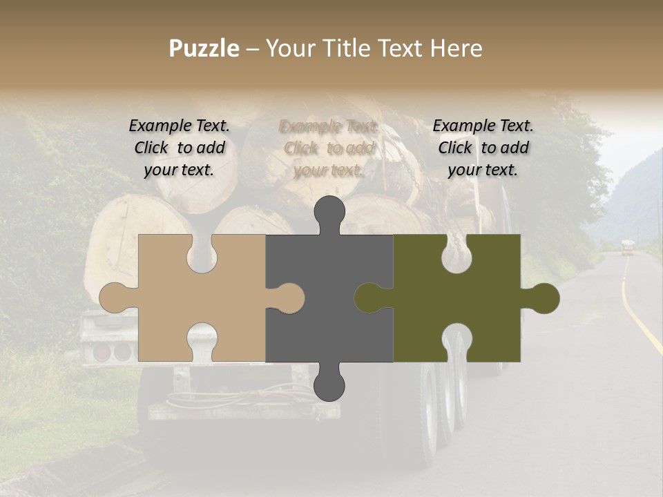 Wood Hard Environment PowerPoint Template