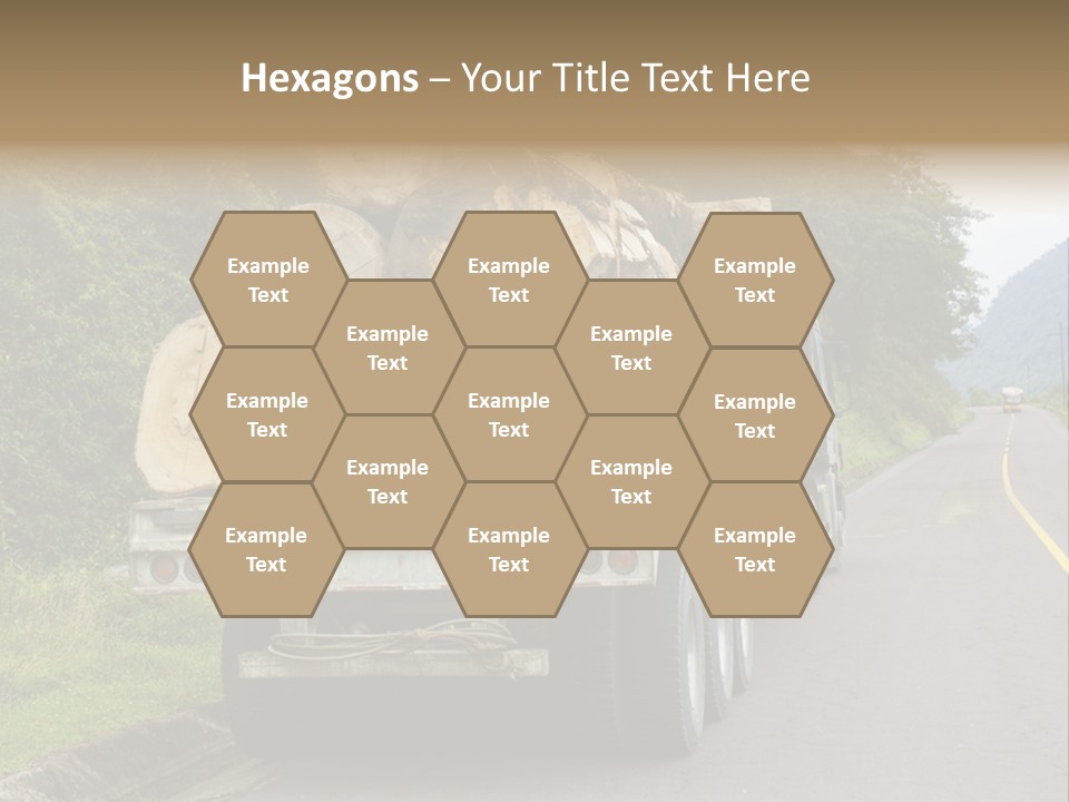 Wood Hard Environment PowerPoint Template