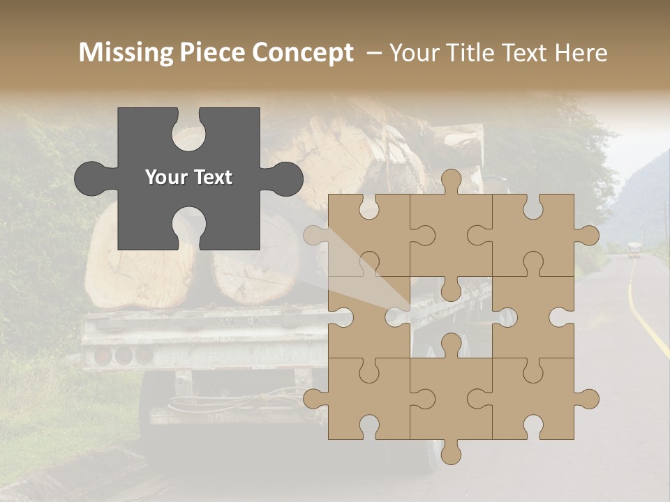 Wood Hard Environment PowerPoint Template