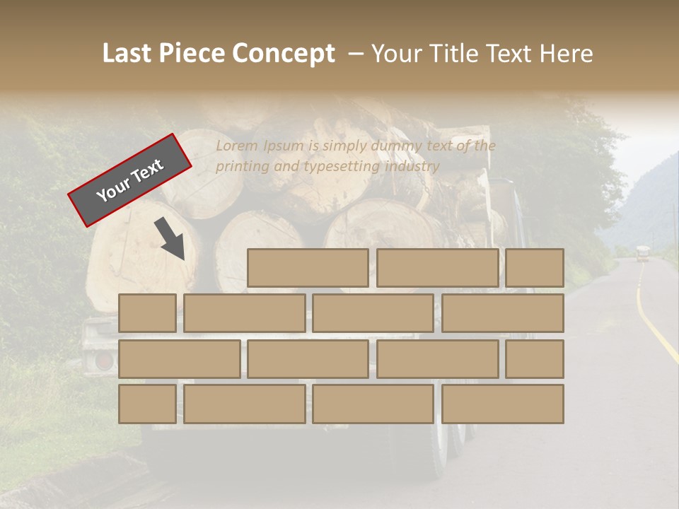 Wood Hard Environment PowerPoint Template