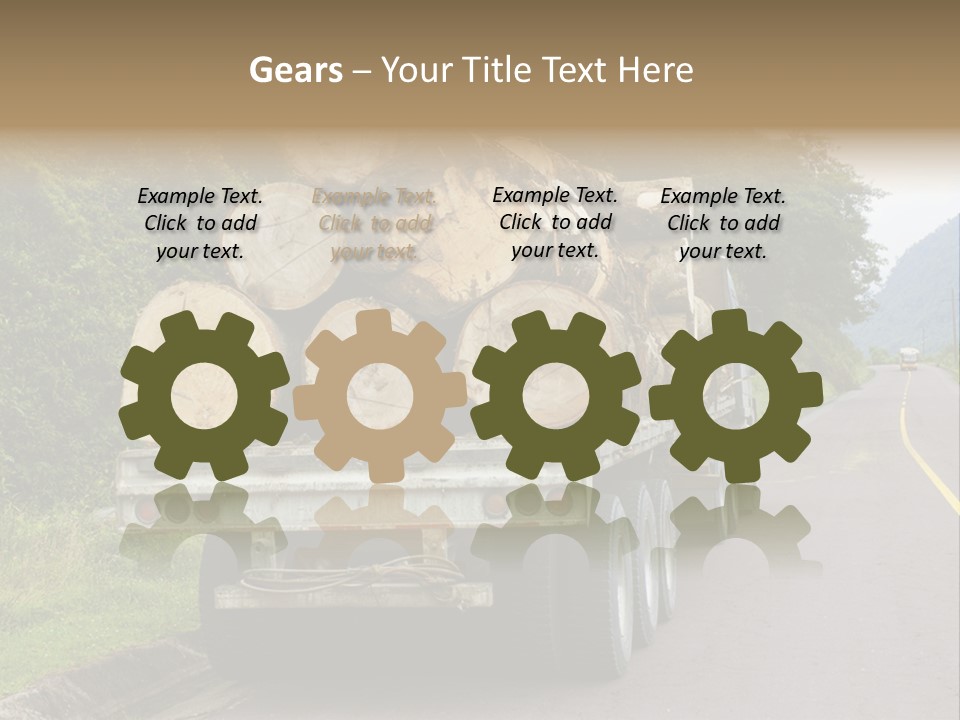 Wood Hard Environment PowerPoint Template