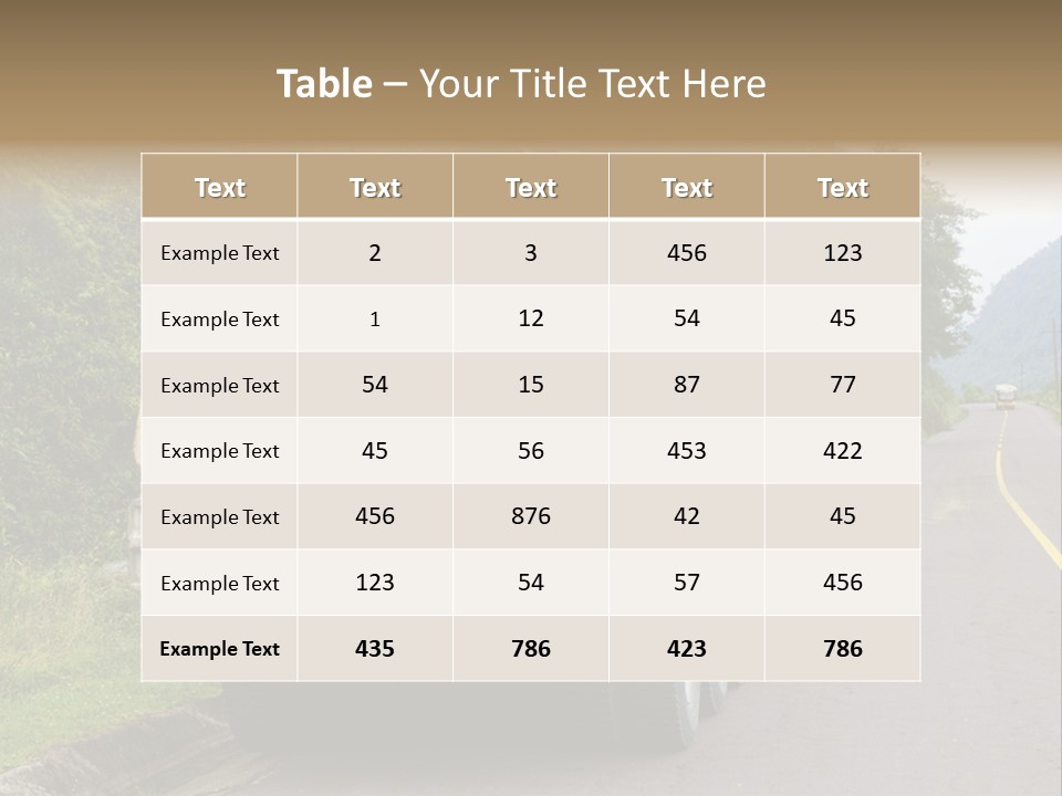 Wood Hard Environment PowerPoint Template