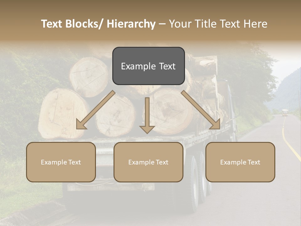 Wood Hard Environment PowerPoint Template
