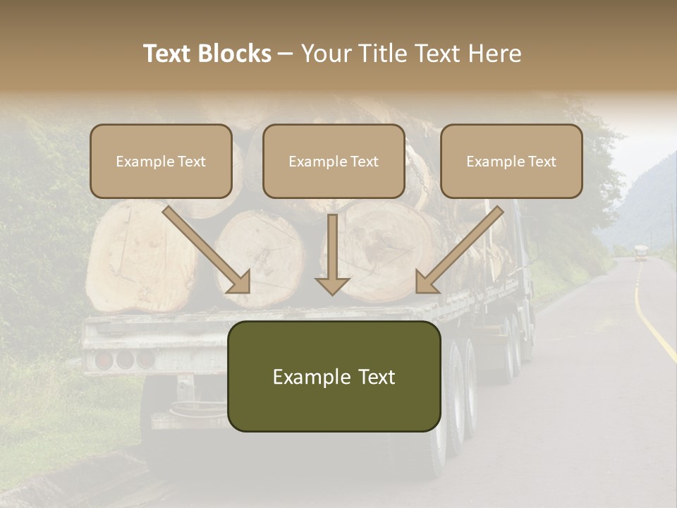 Wood Hard Environment PowerPoint Template