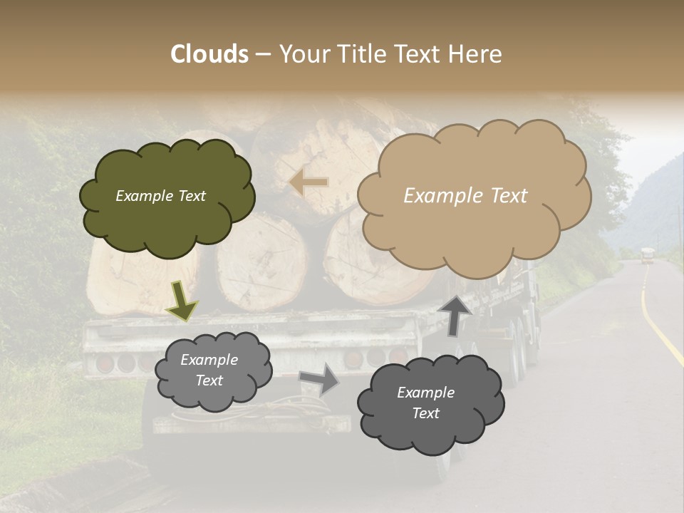 Wood Hard Environment PowerPoint Template