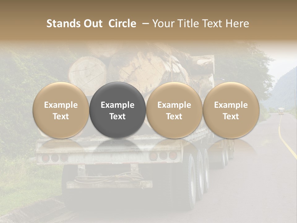 Wood Hard Environment PowerPoint Template