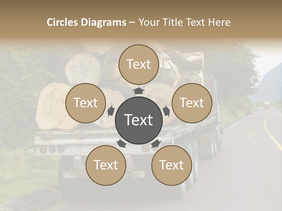 Wood Hard Environment PowerPoint Template