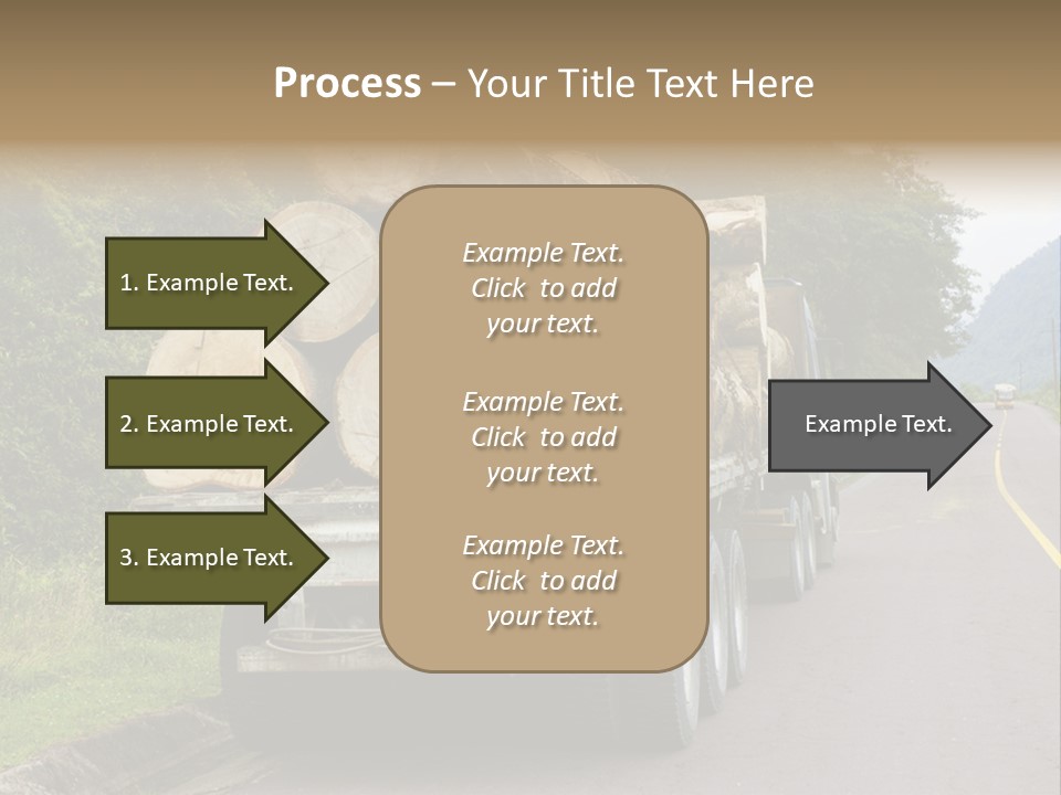Wood Hard Environment PowerPoint Template