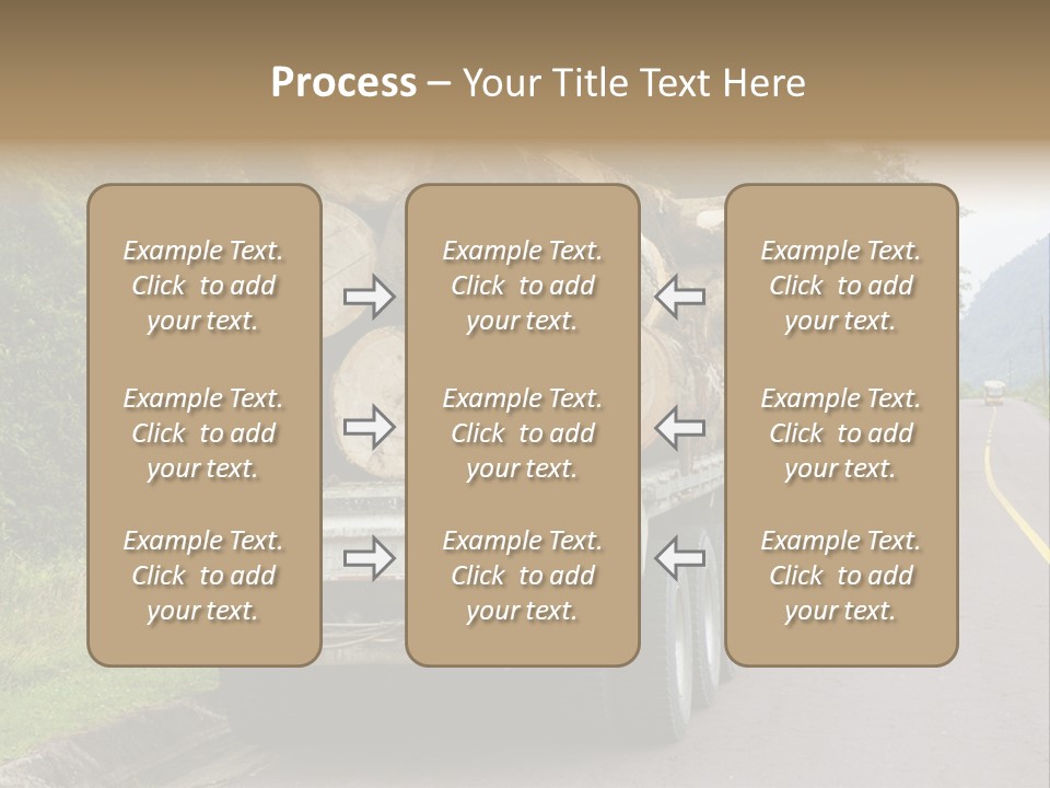 Wood Hard Environment PowerPoint Template