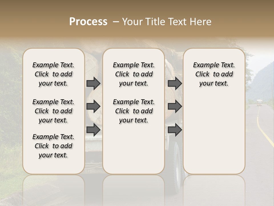 Wood Hard Environment PowerPoint Template