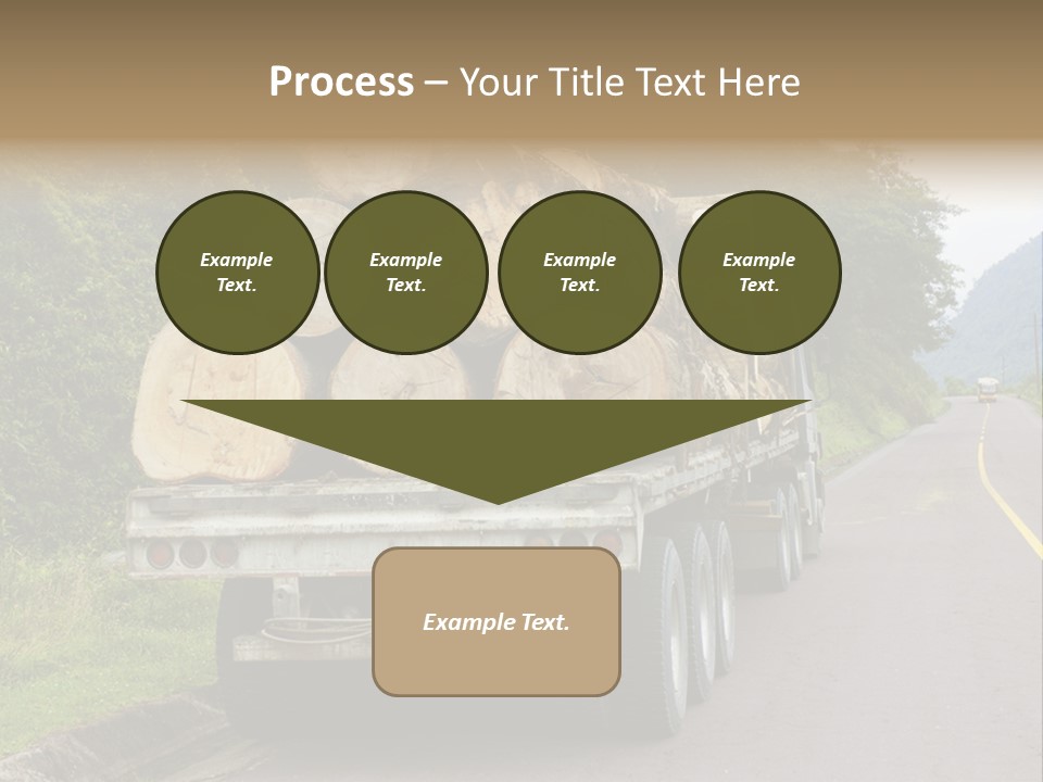 Wood Hard Environment PowerPoint Template