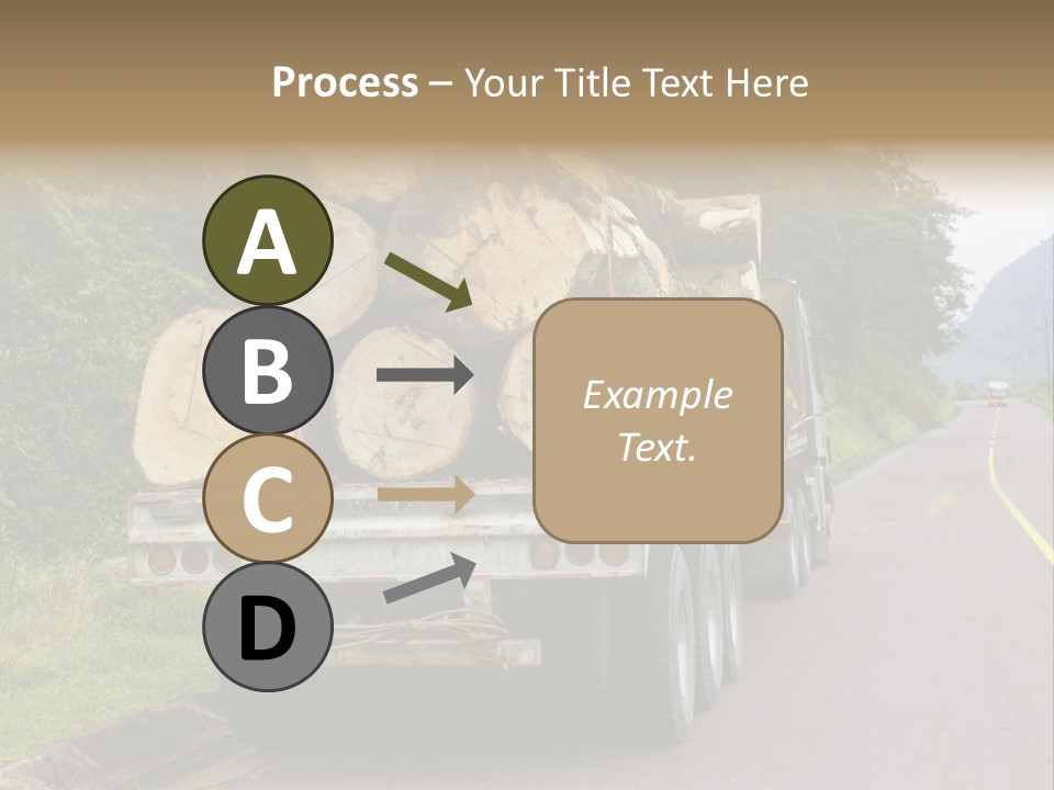 Wood Hard Environment PowerPoint Template