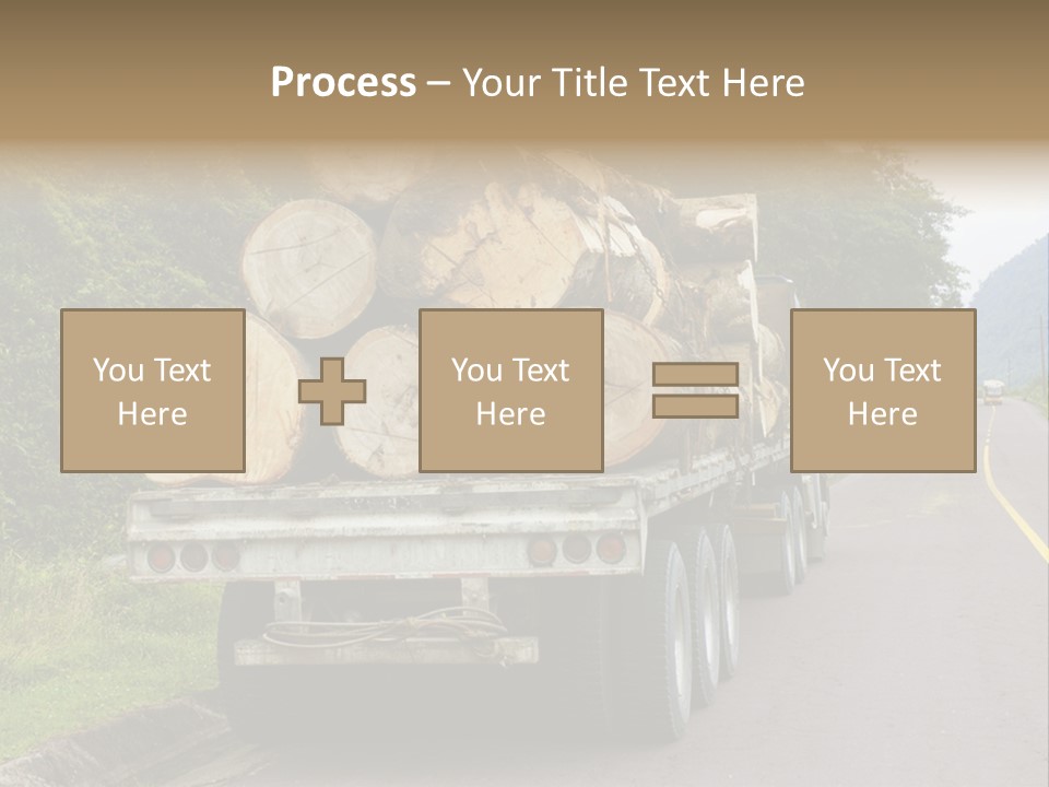 Wood Hard Environment PowerPoint Template