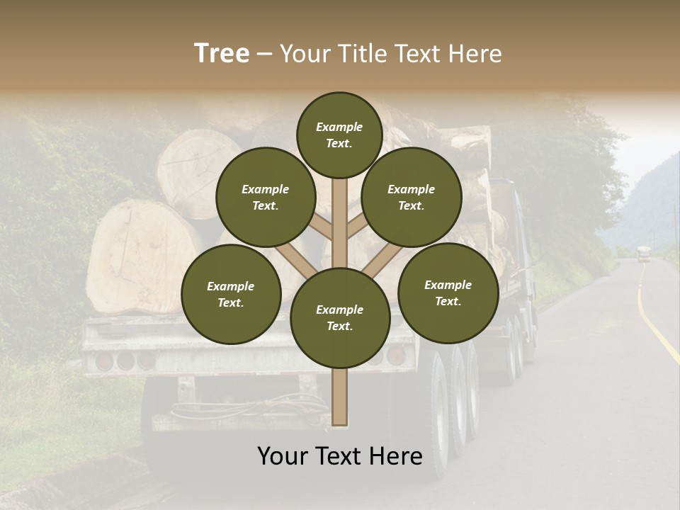 Wood Hard Environment PowerPoint Template