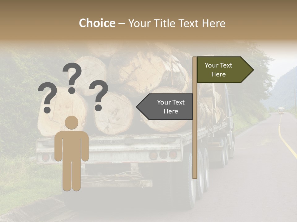 Wood Hard Environment PowerPoint Template