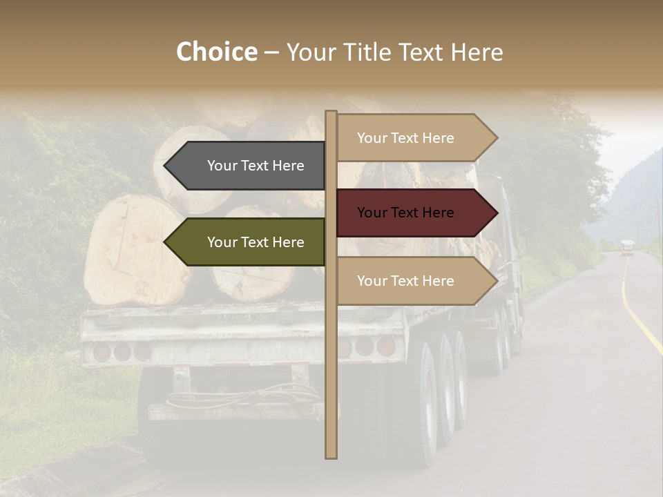 Wood Hard Environment PowerPoint Template