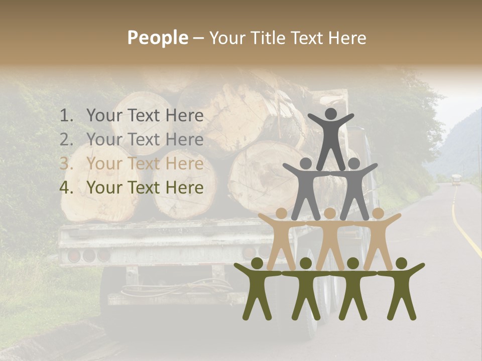 Wood Hard Environment PowerPoint Template