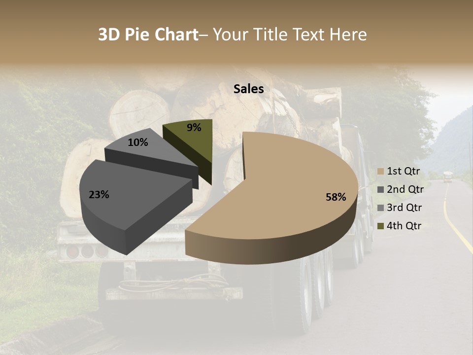 Wood Hard Environment PowerPoint Template