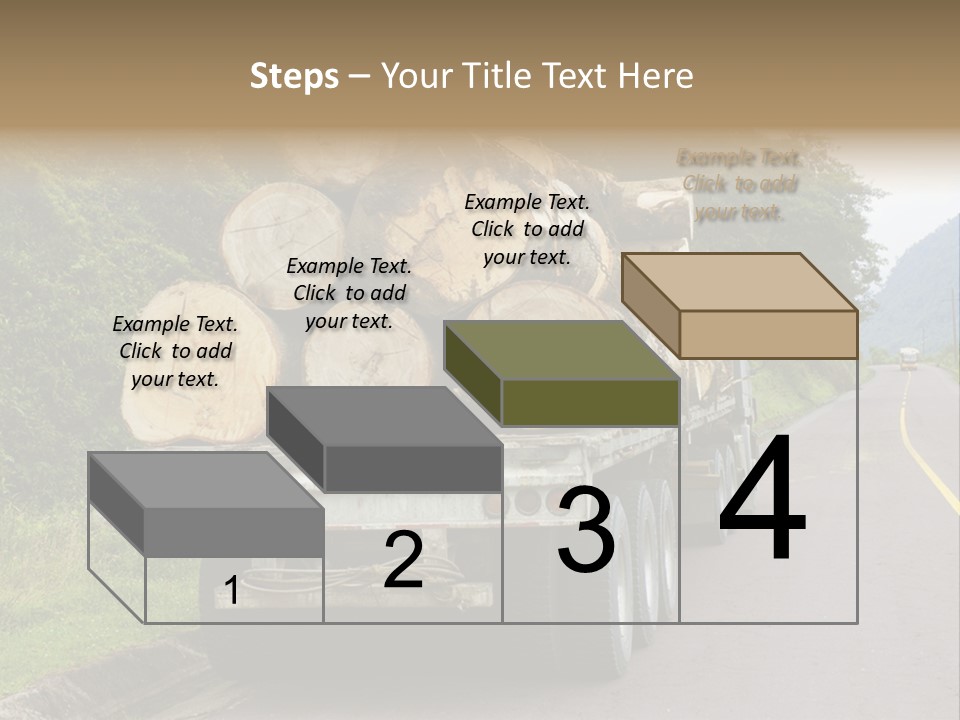 Wood Hard Environment PowerPoint Template