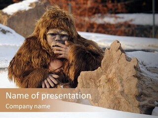 Evolution Legend Bipedal PowerPoint Template